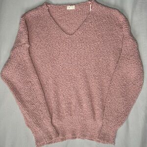 Debut Pink Oversized Sweater